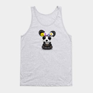 Cute Baby Panda Hippie Tank Top